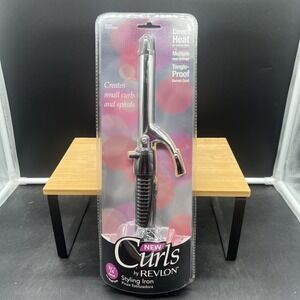 SEALED New Curls by Revlon 3/4" Barrel Styling Iron Small Curls RVIR1030C